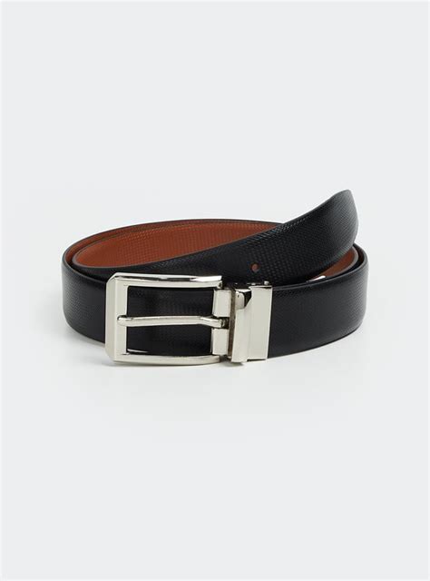 Buy Men Solid Reversible Formal Belt Online at just Rs. 699.0 ...