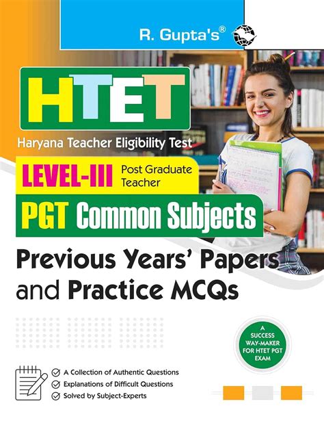 HTET (PGT-Common Subjects) Previous Years’ Papers & Practice MCQs Level ...