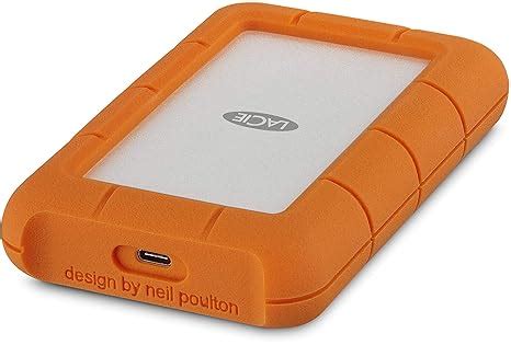 LaCie Rugged 4TB External Hard Drive (Orange) : Amazon.in: Electronics