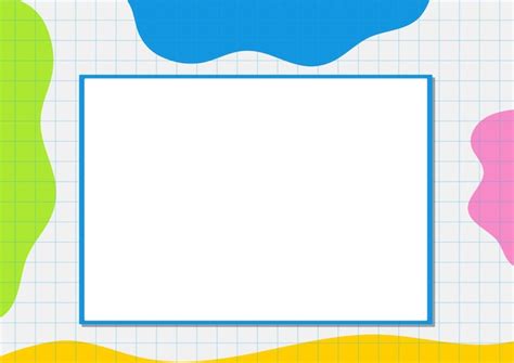Blank note template on notebook frame border | Free Vector