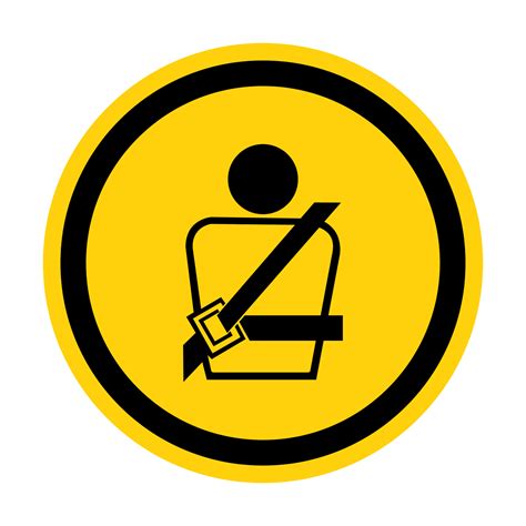 Safety Belt Sign