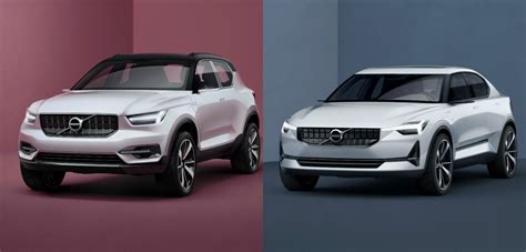 Volvo Concept 40.1, Concept 40.2 showcase design of future small cars ...