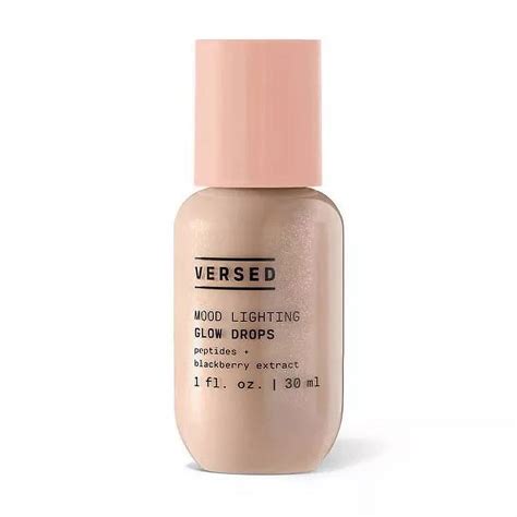 Versed Skincare Mood Lighting Luminizing Glow Drops Sheer Golden 1 fl ...