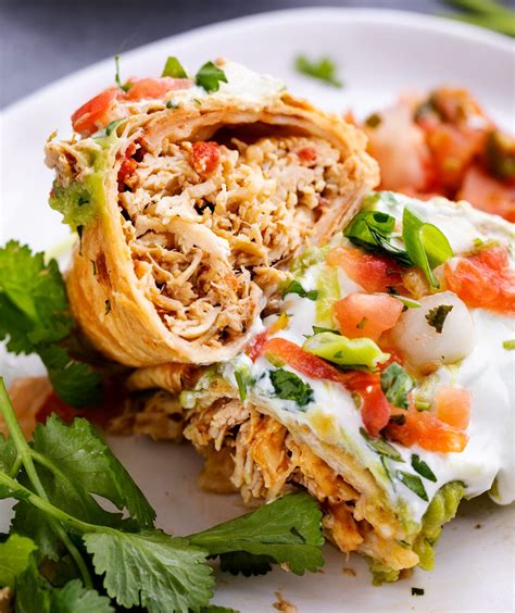 Baked Chicken Chimichangas