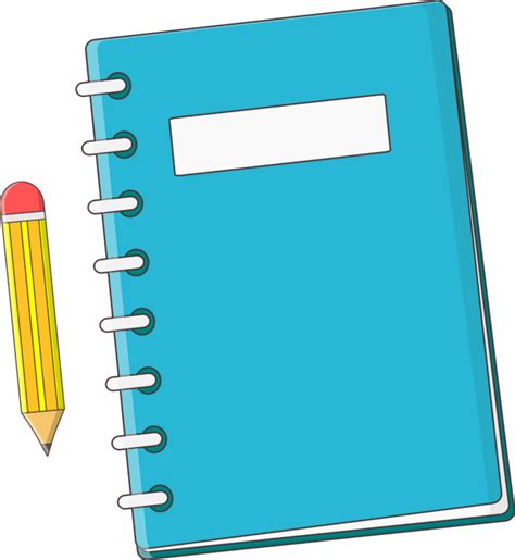 Image result for Long Note Book PNG