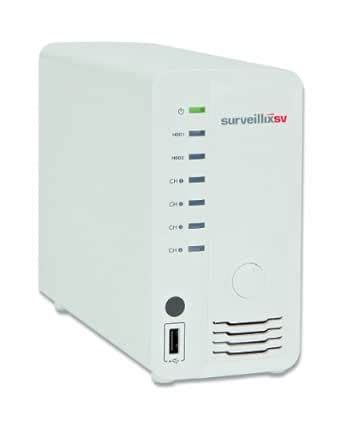 Toshiba ESV4-1T Surveillix SV 4-Channel Network Video Recorder (White ...