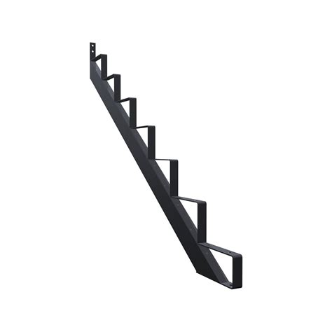 Peak Products Black 7 Tread Steel Stair Stringer - Bunnings Australia