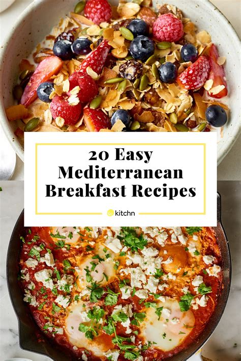 25 Mediterranean Diet Breakfast Recipes to Power Your Day | Easy ...