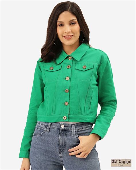 Green Jacket For Woman at Sam Moonlight blog