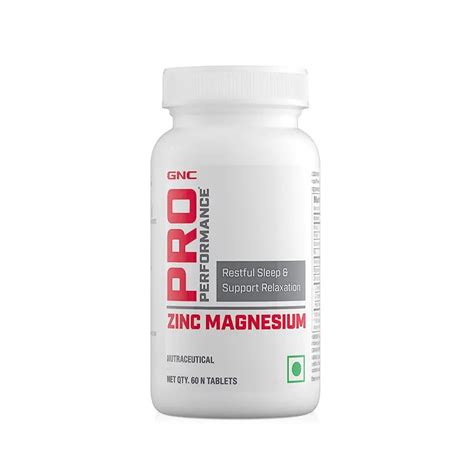 Buy GNC Pro Performance Zinc Magnesium Online at Best Price - Apex ...