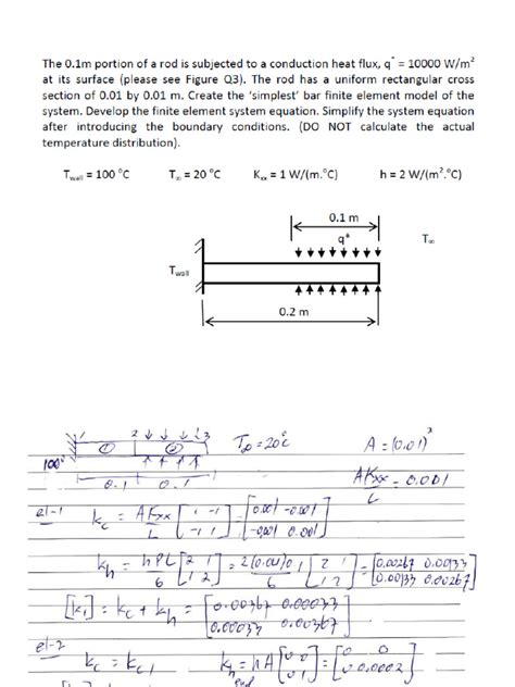 Image result for Example for Conduction Heat Transfer with Numbers