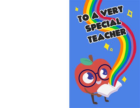 Free Teacher Appreciation Printable Cards & More! - Printables for Everyone
