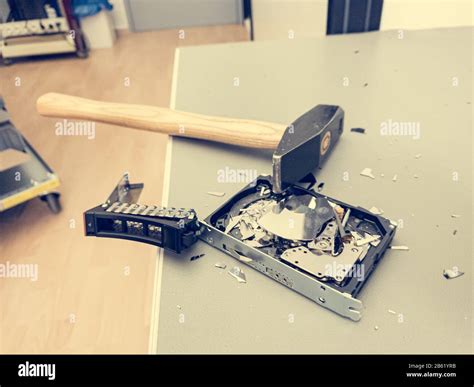 Image result for Destroying Computer Hard Drive