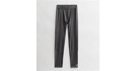 Dark Grey Reflective Logo Running Leggings | New Look