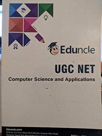 Buy Computer Science And Applications UGC NET Eduncle Book Online at ...