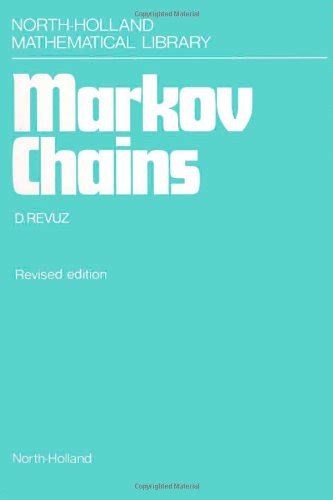 Buy Markov Chains: Volume 11 (North-Holland Mathematical Library) Book ...