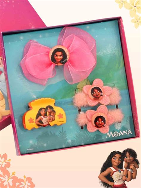 Moana Hair Accessories Set for Girls – Yellow Bee – Yellow Bee India