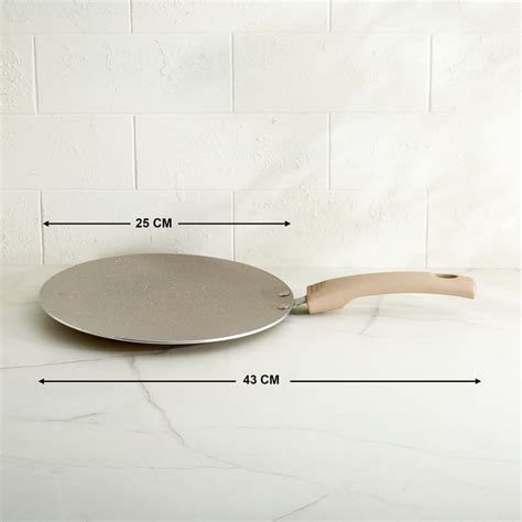 Buy Fiona Sebron Aluminium Non-Stick Concave Tawa - 25cm from Home ...