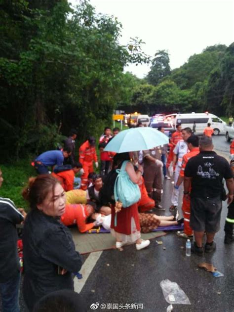 11名中国游客在泰国遇车祸受伤 5人重伤--图片频道--人民网