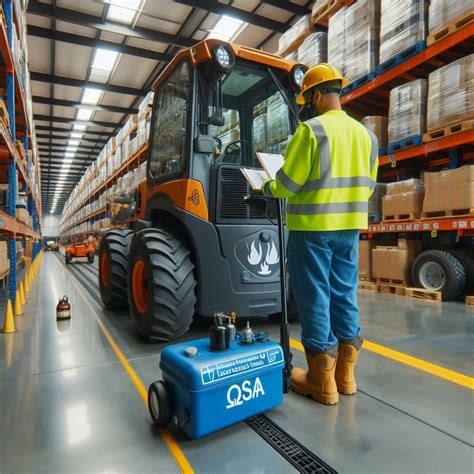 OSHA Indoor Propane Tow Tractor Inspection Checklist