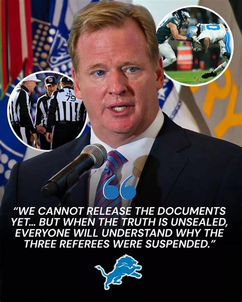 BREAKING: The NFL abruptly suspended three referees, most notably the ...