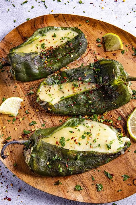 Grilled cheese stuffed poblano peppers recipe – Artofit