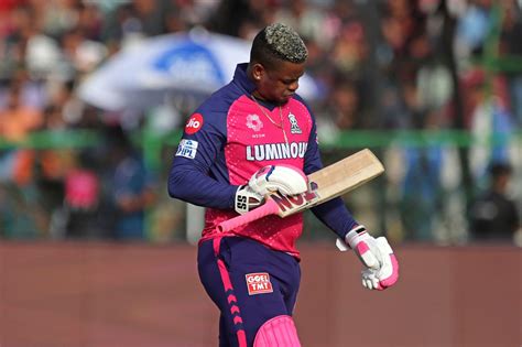 Shimron Hetmyer fined by BCCI after RR star smashes stumps in frustration