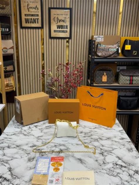 LOUIS VUITTON COUSSIN NANO BAG WITH OG DOUBLE BOX PREMIUM QUALITY (WHI