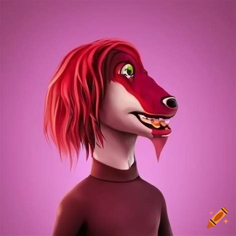 Crimson, the mascot, depicted with human-like characteristics, adding ...