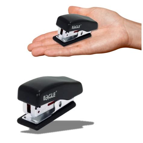 Zszywacz Biurowy MINI Mały METALOWA SOLIDNA KONSTRUKCJA 24/6 lub 26/6 1 ...