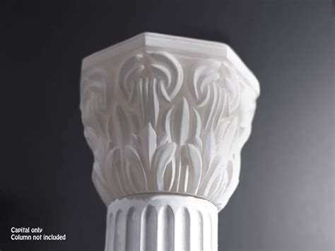 Buy Miniature Egyptian Column Capital, 1/12 Scale Dollhouse Foliated ...