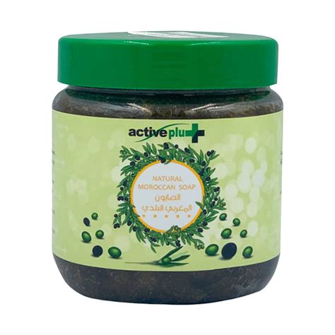 Buy Active Plus Natural Moroccan Soap 500 ML Online | Carrefour UAE