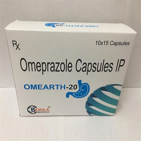 Omearth 20 - Omeprazole Capsules IP - Bkyula Biotech