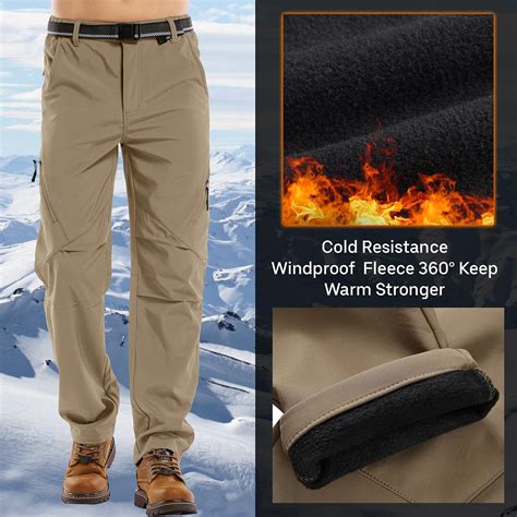 Snapklik.com : Jessie Kidden Mens Waterproof Hiking Pants, Outdoor Snow ...