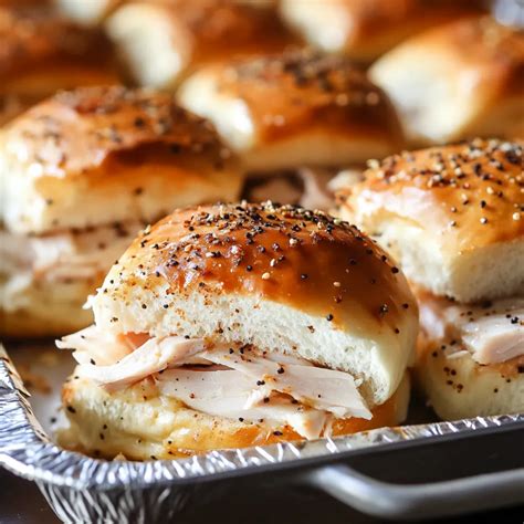 Easy Turkey Sliders Recipe - Perfect Party Food - Cooking Keys
