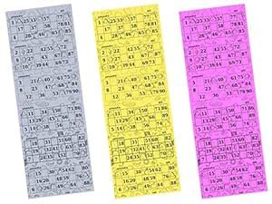 PartyStuff Summer Tambola Housie Book Pages (3x100 Cards, 1800 Tickets ...