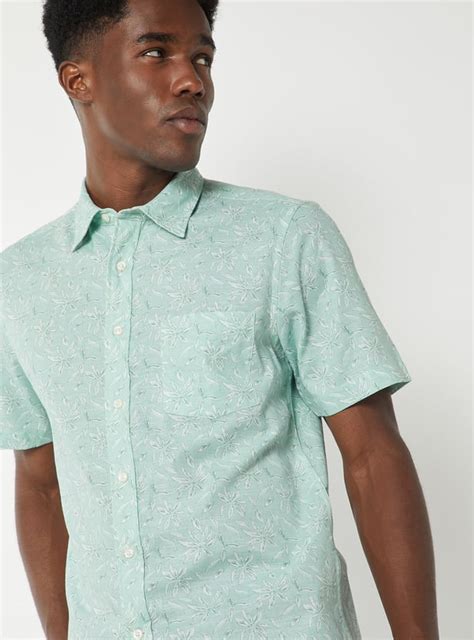 Buy Men Printed Regular Fit Shirt Online at just Rs. 999.0 ...