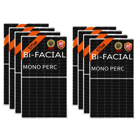 MuscleGrid Plasma (Heavy Duty) Solar Panel 575 Watt (Pack of 4) Halfcut ...
