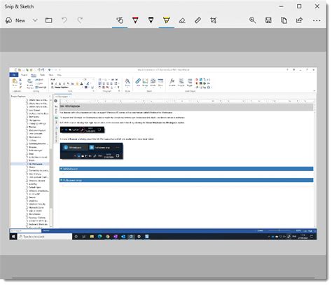 Ink Workspace 的图像结果