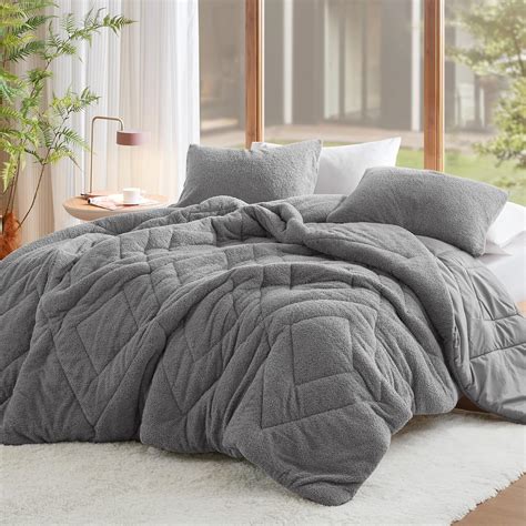 Amazon.com: Comfort Spaces Queen Comforter Set Reversible Feather-Soft ...