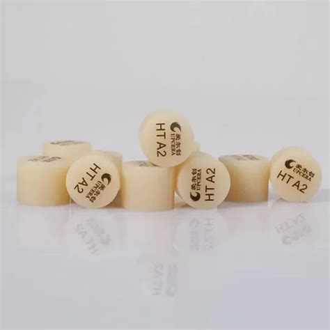 Buy Upcera UP Press Lithium Disilicate Glass Ceramic Ingots A2 Shade HT ...