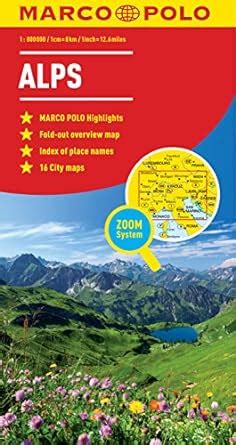 Alps Marco Polo Map (Marco Polo Maps) : Marco Polo: Amazon.in: Books