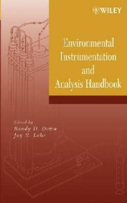 Environmental Instrumentation and Analysis Handbook 1 Edition: Buy ...