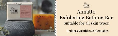 Buy Bare Necessities Annatto Organic Handmade Scrub Soap | With Annatto ...