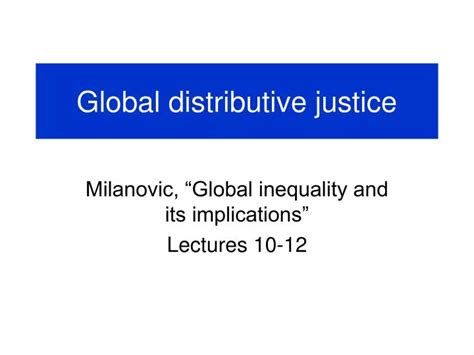 Image result for Distributive Justice Examples