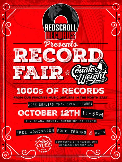 Record Fair 2025 at Counter Weight Brewing Co. in Cheshire, CT ...