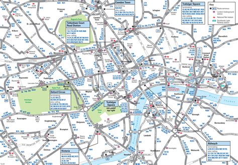 Downtown London Map