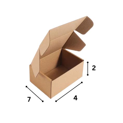 7 X 4 X 2 E-commerce Boxes - Packbox