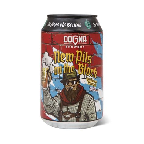 Dogma | Pivo new pils the block limenka 0,33l | Maxi