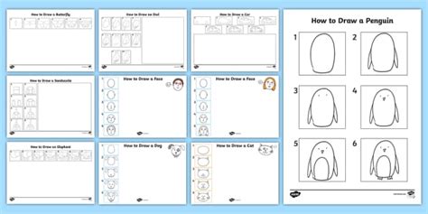 Beginner Easy Colored Pencil Drawings - Draw Step by Step